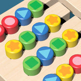 Maxbell Learning Toys Slide Puzzle Preschool Educational for Children Birthday Gifts