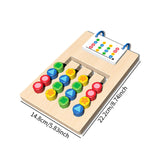 Maxbell Learning Toys Slide Puzzle Preschool Educational for Children Birthday Gifts