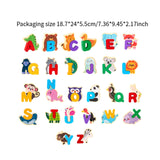 Maxbell Wooden Alphabet Puzzle Montessori Blocks Toys for Children Kindergarten Gift