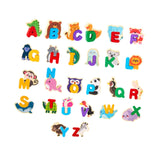Maxbell Wooden Alphabet Puzzle Montessori Blocks Toys for Children Kindergarten Gift