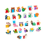 Maxbell Wooden Alphabet Puzzle Montessori Blocks Toys for Children Kindergarten Gift