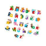 Maxbell Wooden Alphabet Puzzle Montessori Blocks Toys for Children Kindergarten Gift
