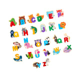 Maxbell Wooden Alphabet Puzzle Montessori Blocks Toys for Children Kindergarten Gift