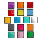Maxbell 16Pcs Textured Sensory Mats Sensory Pads for Aged 3 to 6 Children Fine Motor