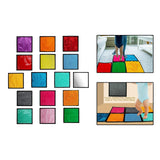 Maxbell 16Pcs Textured Sensory Mats Sensory Pads for Aged 3 to 6 Children Fine Motor