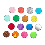 Maxbell 16Pcs Sensory Mats Assorted Round Wall Panels for Child Fine Motor