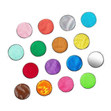 Maxbell 16Pcs Sensory Mats Assorted Round Wall Panels for Child Fine Motor