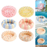 Maxbell Inflatable Kids Pool Party Play Center 75cmx25cm for Yard Girls and Boys Fun Pink Cherry