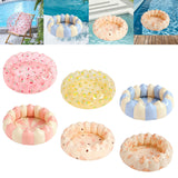 Maxbell Inflatable Kids Pool Party Play Center 75cmx25cm for Yard Girls and Boys Fun Pink Cherry