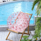 Maxbell Inflatable Kids Pool Party Play Center 75cmx25cm for Yard Girls and Boys Fun Pink Cherry