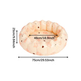 Maxbell Inflatable Kids Pool Party Play Center 75cmx25cm for Yard Girls and Boys Fun Bunny