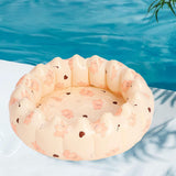 Maxbell Inflatable Kids Pool Party Play Center 75cmx25cm for Yard Girls and Boys Fun Bunny