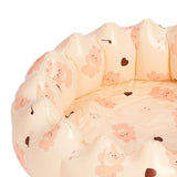 Maxbell Inflatable Kids Pool Party Play Center 75cmx25cm for Yard Girls and Boys Fun Bunny