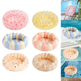 Maxbell Inflatable Pool Round Paddling Swimming Pool for Funny Summer Girls and Boys Pink