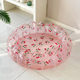Maxbell Inflatable Pool Round Paddling Swimming Pool for Funny Summer Girls and Boys Pink