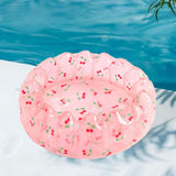 Maxbell Inflatable Pool Round Paddling Swimming Pool for Funny Summer Girls and Boys Pink