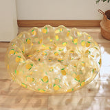 Maxbell Inflatable Pool Round Paddling Swimming Pool for Funny Summer Girls and Boys Lemon Yellow