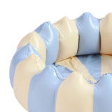Maxbell Inflatable Pool Round Paddling Swimming Pool for Funny Summer Girls and Boys Blue and White