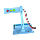 Maxbell Traffic Light Toy LED Road Signal Traffic Light Model for Stem Learning Kids
