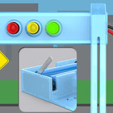 Maxbell Traffic Light Toy LED Road Signal Traffic Light Model for Stem Learning Kids