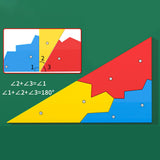 Maxbell Triangle Interior Angle Sum Demonstrator Teaching Aids for Children