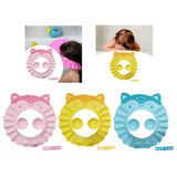 Maxbell Baby Shower Cap Wash Hair Soft Shampoo Hat for Kids 0-9 Years Old Children Pink