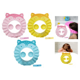 Maxbell Baby Shower Cap Wash Hair Soft Shampoo Hat for Kids 0-9 Years Old Children Pink