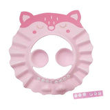 Maxbell Baby Shower Cap Wash Hair Soft Shampoo Hat for Kids 0-9 Years Old Children Pink