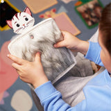 Maxbell 6 Pieces Sensory Mats Cute Portable Educational for Boys Girls Kids Children