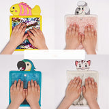 Maxbell 6 Pieces Sensory Mats Cute Portable Educational for Boys Girls Kids Children