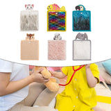 Maxbell 6 Pieces Sensory Mats Cute Portable Educational for Boys Girls Kids Children