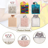 Maxbell 6 Pieces Sensory Mats Cute Portable Educational for Boys Girls Kids Children