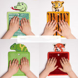 Maxbell 6 Pieces Sensory Mats Animal Sensory Pads for Boys Girls Preschool Classroom