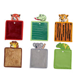 Maxbell 6 Pieces Sensory Mats Animal Sensory Pads for Boys Girls Preschool Classroom