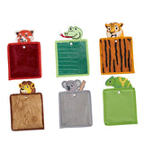 Maxbell 6 Pieces Sensory Mats Animal Sensory Pads for Boys Girls Preschool Classroom