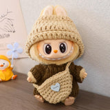 Maxbell Plush Doll Clothes Suit Cute Crochet for DIY Crafts Present Photo Props