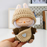 Maxbell Plush Doll Clothes Suit Cute Crochet for DIY Crafts Present Photo Props
