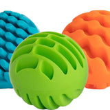 Maxbell 3 Pieces Silicone Sensory Balls Set Lightweight Portable Sensory Exploration