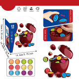Maxbell Educational Toy Professional Birthday Gifts Quick Matching for Kids Graphics