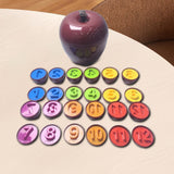 Maxbell Educational Toy Professional Birthday Gifts Quick Matching for Kids Number