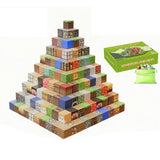 Maxbell Magnetic Cube Blocks Kids Building Blocks Toy for Classroom Activity Parties