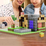 Maxbell Magnetic Cube Blocks Kids Building Blocks Toy for Classroom Activity Parties