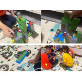 Maxbell Magnetic Cube Blocks Kids Building Blocks Toy for Classroom Activity Parties