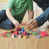 Maxbell Magnetic Cube Blocks Kids Building Blocks Toy for Classroom Activity Parties