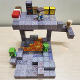 Maxbell Magnetic Cube Blocks Kids Building Blocks Toy for Classroom Activity Parties