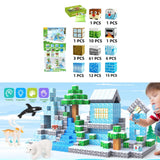 Maxbell 112x Magnetic Cube Blocks Kids Building Blocks Toy Construction Toy for Kids