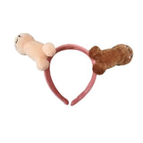 Maxbell Elastic Headband Animal Headdress Cute Party Headwear for Adults Girls Women 30cm