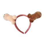 Maxbell Elastic Headband Animal Headdress Cute Party Headwear for Adults Girls Women 30cm