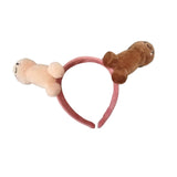 Maxbell Elastic Headband Animal Headdress Cute Party Headwear for Adults Girls Women 30cm