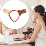 Maxbell Elastic Headband Animal Headdress Cute Party Headwear for Adults Girls Women 30cm